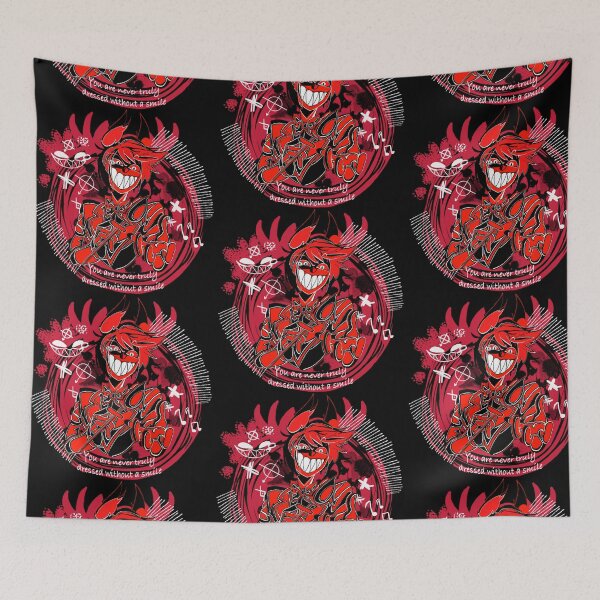 Item preview, Alastor "You´re Never Truly Dressed Without a Smile" Hazbin Hotel designed and sold by FallenTurtly.