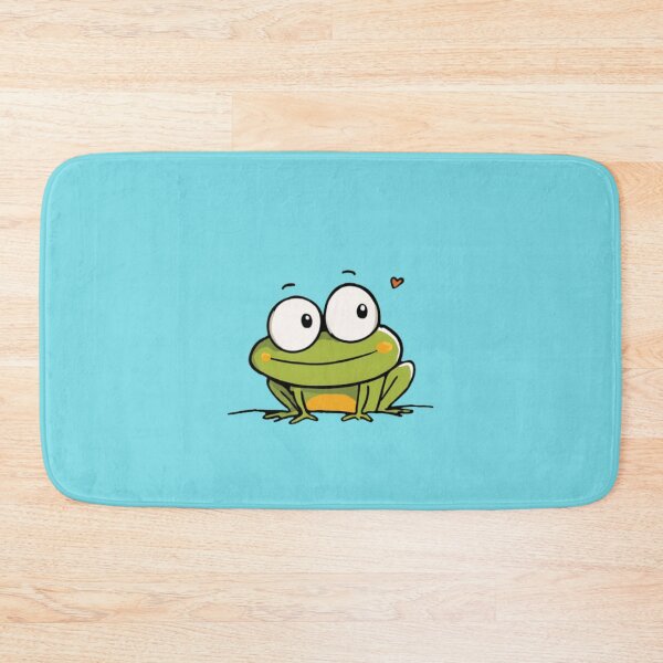 Item preview, Happy Frog – Cute Minimal Cartoon Design designed and sold by casualnature.