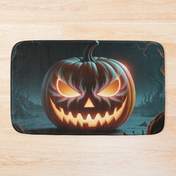 Item preview, Scary pumpkin face painting designed and sold by Thompika.