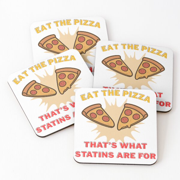 Item preview, Eat the Pizza – Funny Food Lover Design designed and sold by Humble Threadworks.