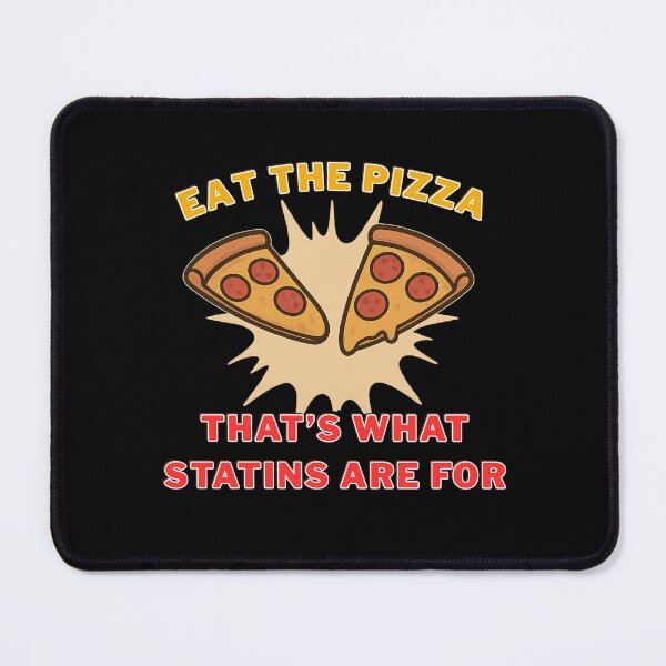 Item preview, Eat the Pizza – Funny Food Lover Design designed and sold by Humble Threadworks.