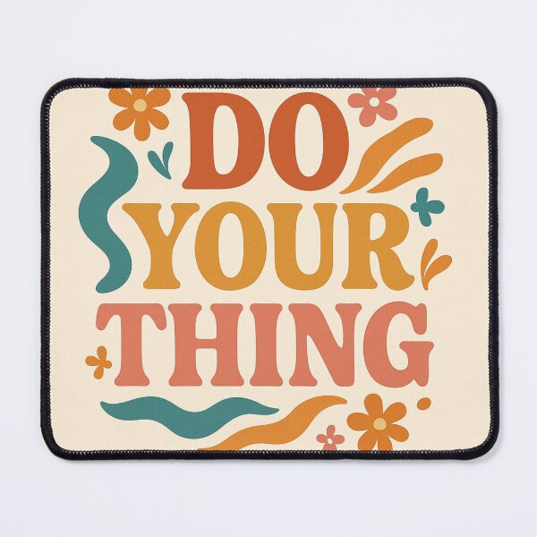Item preview, Do Your Thing – Retro 70s Positive Vibes Design designed and sold by Travelcases.
