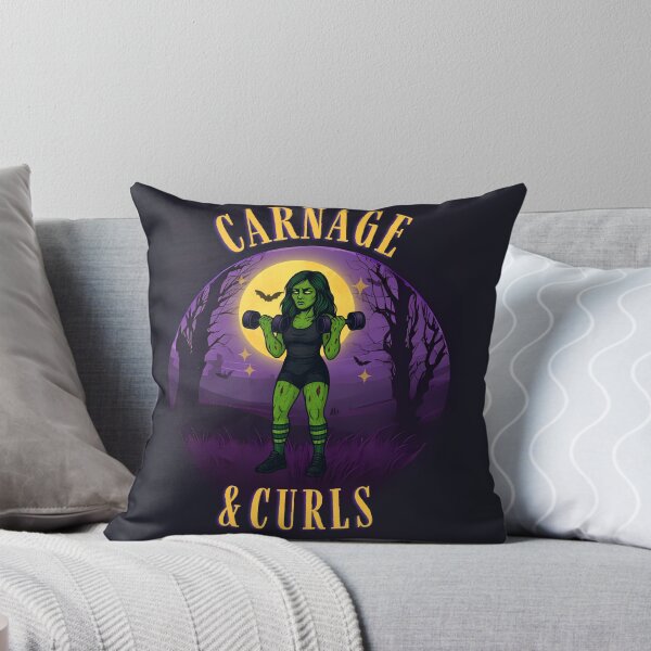 Item preview, Curls & Curses |  Gothic Fitness Apparel designed and sold by No-Heart.