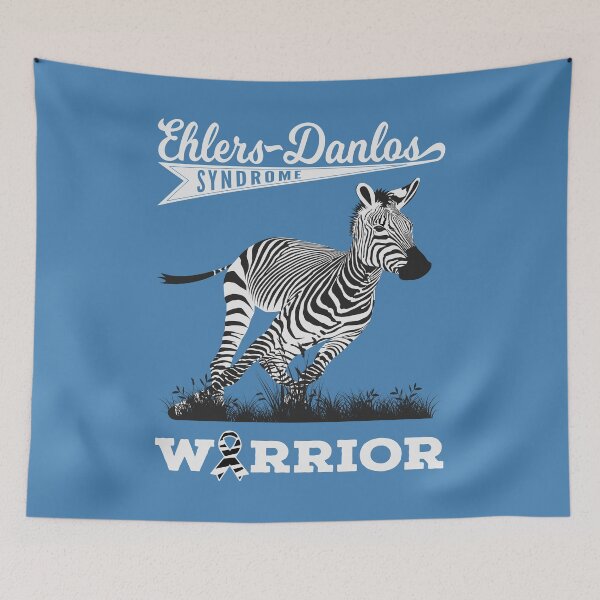 Item preview, Ehlers-Danlos Syndrome Warrior Zebra: Gallop Towards Greatness designed and sold by Jesabee Designs.