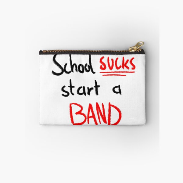 Item preview, School SUCKS start a BAND  designed and sold by vect0rr.