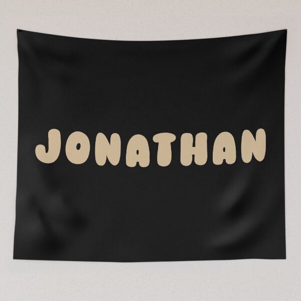 Item preview, Beige Jonathan – Minimalist Personalized Name Design designed and sold by karolinahinc.