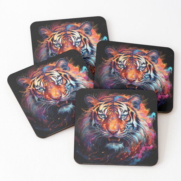 Item preview, Inferno Tiger with Electric Eyes designed and sold by Daagath.