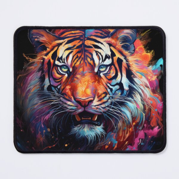 Item preview, Inferno Tiger with Electric Eyes designed and sold by Daagath.
