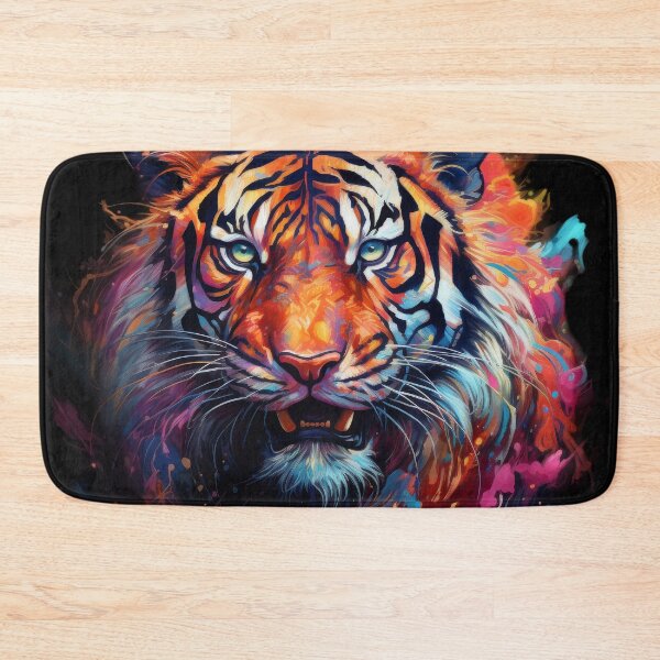 Item preview, Inferno Tiger with Electric Eyes designed and sold by Daagath.