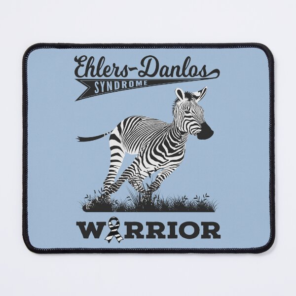 Item preview, Ehlers-Danlos Syndrome Warrior – Zebra Awareness Design designed and sold by Jesabee Designs.