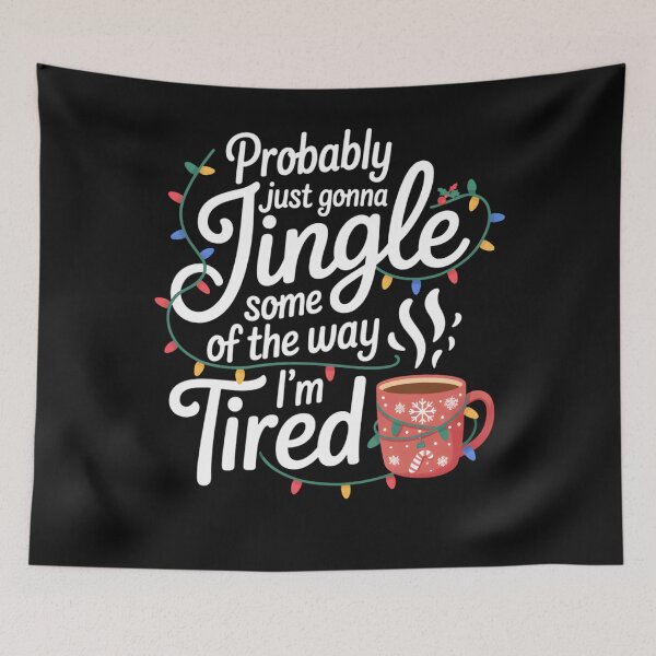 Item preview, Funny Christmas Tired Coffee Lover Women Men designed and sold by clothesy7.
