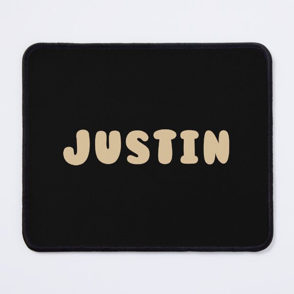 Item preview, Beige Justin – Minimalist Personalized Name Design designed and sold by karolinahinc.