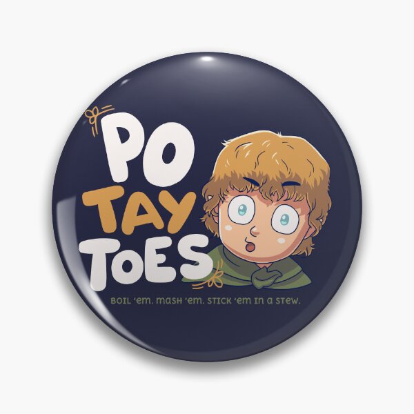 Item preview, Po-tay-toes! for a second breakfast designed and sold by Geekydog.