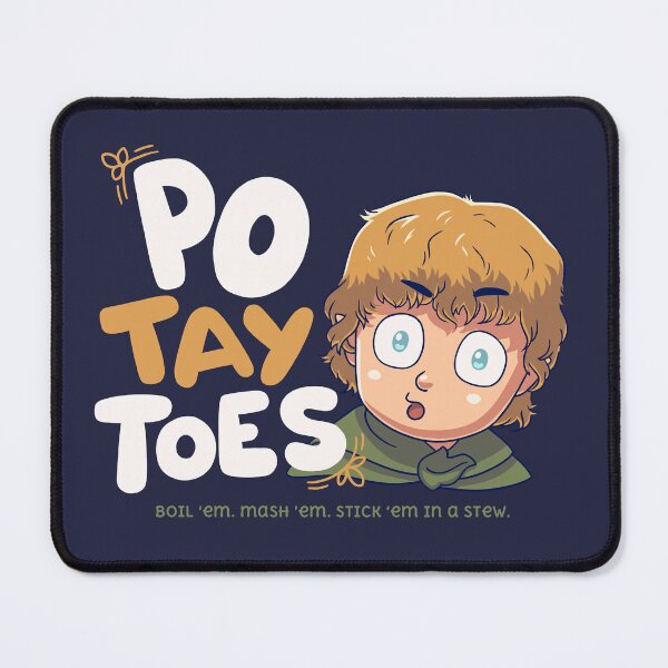 Item preview, Po-tay-toes! for a second breakfast designed and sold by Geekydog.