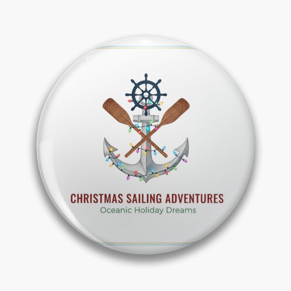 Item preview, Sailing Christmas Lights Symbol - Nautical Holiday Boat Lover Gift designed and sold by Wear Sculpt.
