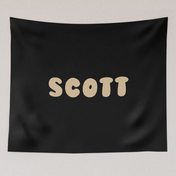 Item preview, Beige Scott – Minimalist Personalized Name Design designed and sold by karolinahinc.