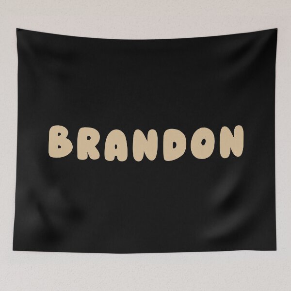 Item preview, Beige Brandon – Minimalist Personalized Name Design designed and sold by karolinahinc.