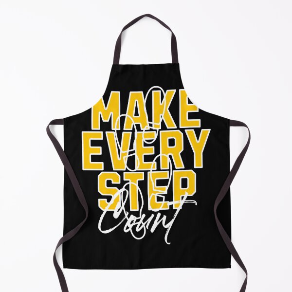 Item preview, Make Every Step Count – Motivational Typography Design for Fitness & Recovery designed and sold by Building60media.