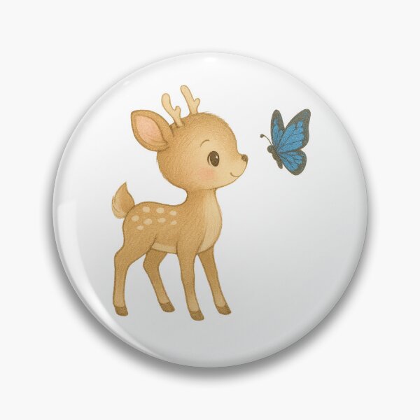 Item preview, Bambi and butterfly  designed and sold by Laurenricci21.