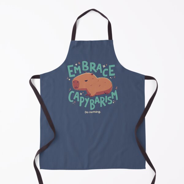 Item preview, Embrace Capybarism // Capybara, Capitalism, Lazy designed and sold by Geekydog.