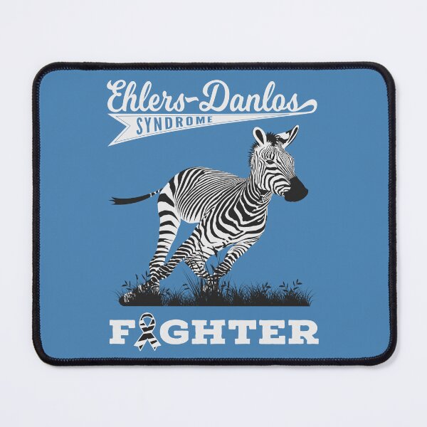 Item preview, Ehlers-Danlos Syndrome Awareness Fighter Zebra designed and sold by Jesabee Designs.