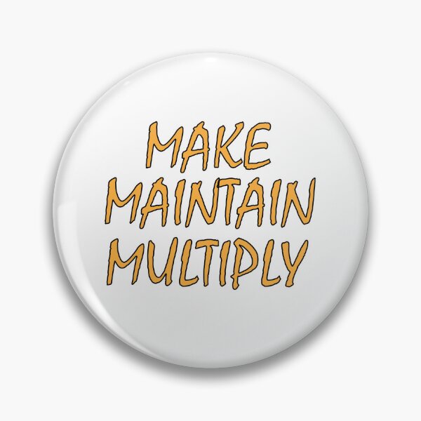 Item preview, MAKE MAINTAIN MULTIPLY designed and sold by Positive Mindzet!.