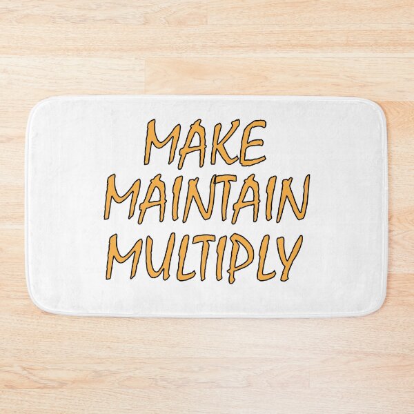 Item preview, MAKE MAINTAIN MULTIPLY designed and sold by Positive Mindzet!.