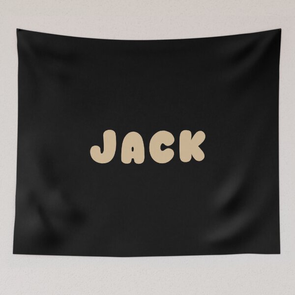 Item preview, Beige Jack – Minimalist Personalized Name Design designed and sold by karolinahinc.