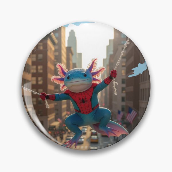 Item preview, Axo-man the hero  designed and sold by AxolotlsRcute.