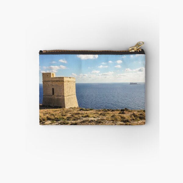 Item preview, Malta Tal Hamrija Tower Filfla Island Mediterranean Sea designed and sold by eclecTEEq.