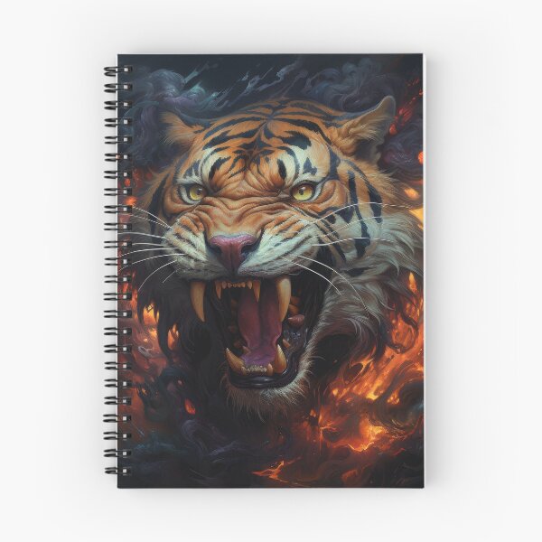 Item preview, Infernal Tiger Emerging from Shadows designed and sold by Daagath.