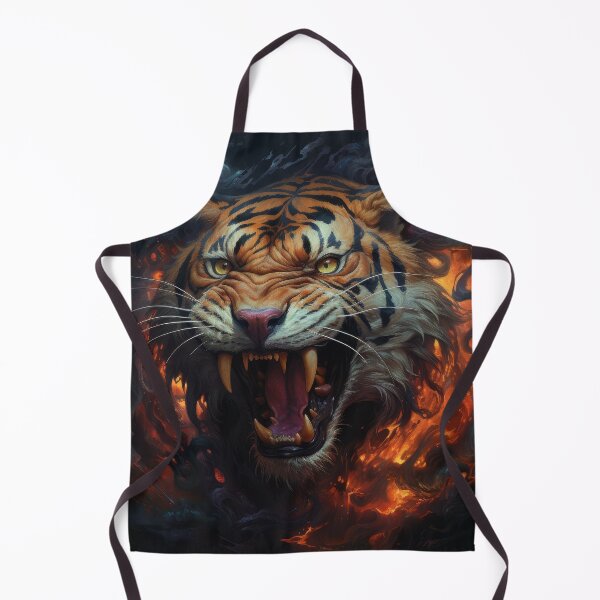 Item preview, Infernal Tiger Emerging from Shadows designed and sold by Daagath.