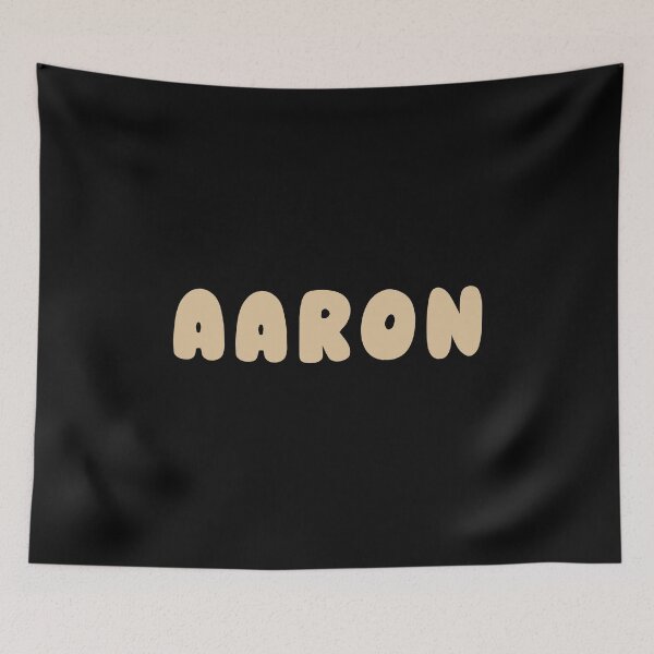 Item preview, Beige Aaron – Minimalist Personalized Name Design designed and sold by karolinahinc.