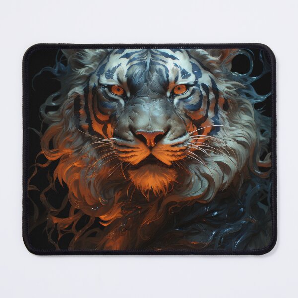 Item preview, Molten Spirit Tiger with Ember Eyes designed and sold by Daagath.