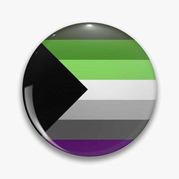 Item preview, Demiromantic Asexual Pride designed and sold by BeccaPaintmore.