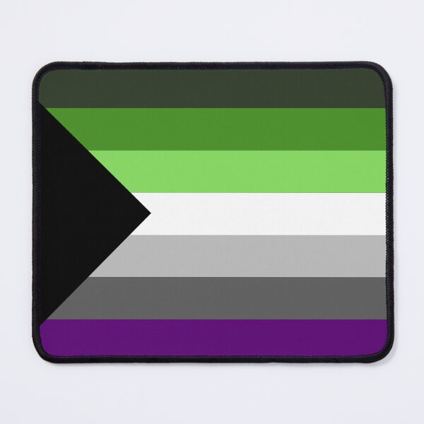 Item preview, Demiromantic Asexual Pride designed and sold by BeccaPaintmore.