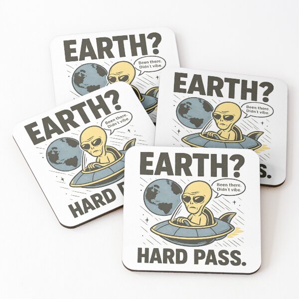 Item preview, Earth? Hard Pass. (Retro Comic Edition) designed and sold by Vlavio.