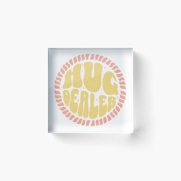 Item preview, Vintage Hug Dealer Retro Style Logo  designed and sold by ldjcustomdesign.
