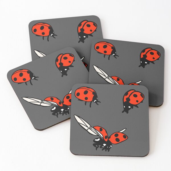 Item preview, Red Ladybugs designed and sold by Leapingdoe.