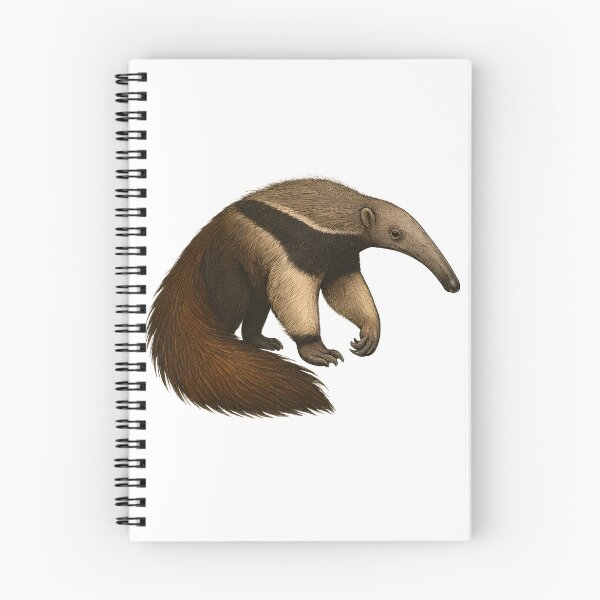 Item preview, Oso hormiguero gigante solitario en movimiento designed and sold by DariaOltes.