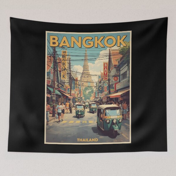 Item preview, Bangkok - Thailand  designed and sold by GoodOldVintage.