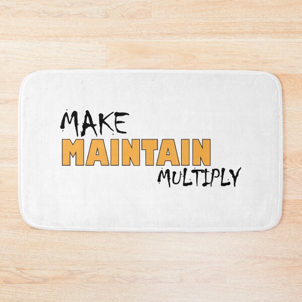 Item preview, Make Maintain Multiply designed and sold by Positive Mindzet!.