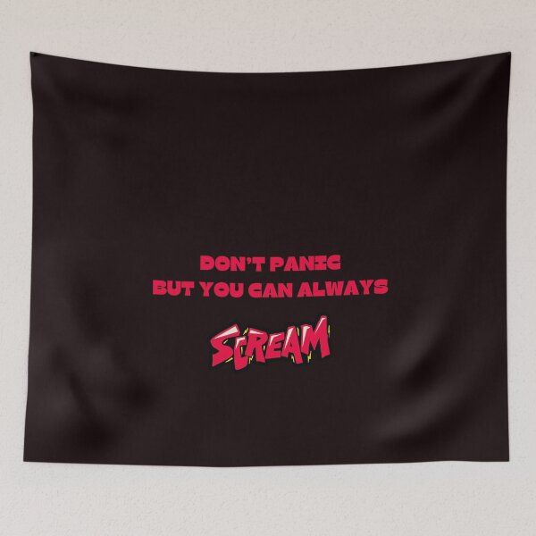 Item preview, Don’t Panic – Minimalist Motivational Quote Shirt designed and sold by NCODesigns.