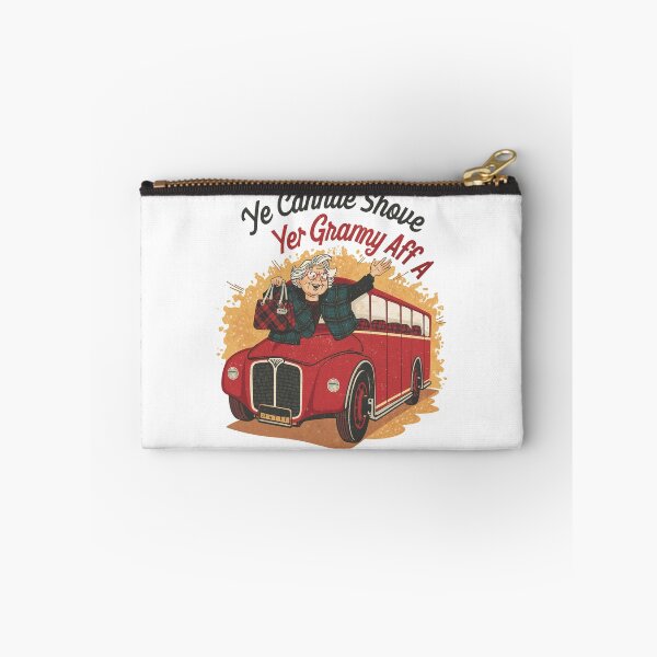 Item preview, Ye Cannae Shove Yer Granny Aff A Bus | Funny Scottish Song Design designed and sold by Loom on the Loch.