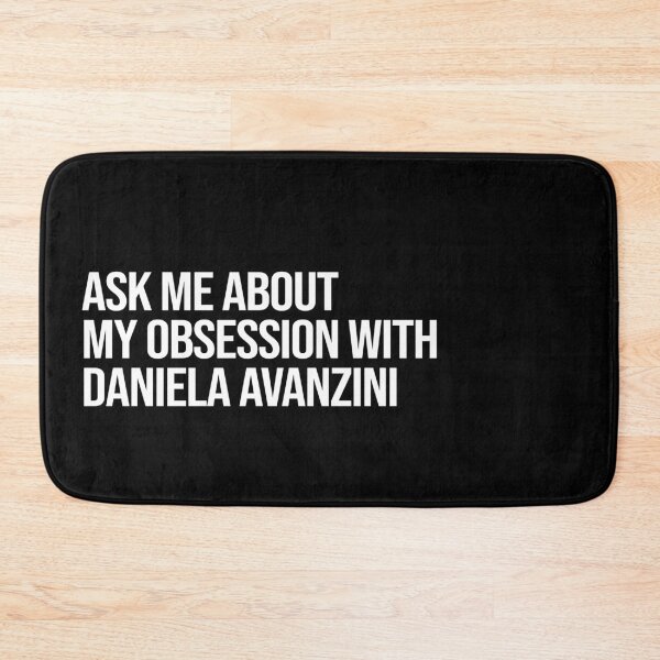 Item preview, Ask me About my Obsession with Daniela Avanzini designed and sold by deluluhaze.