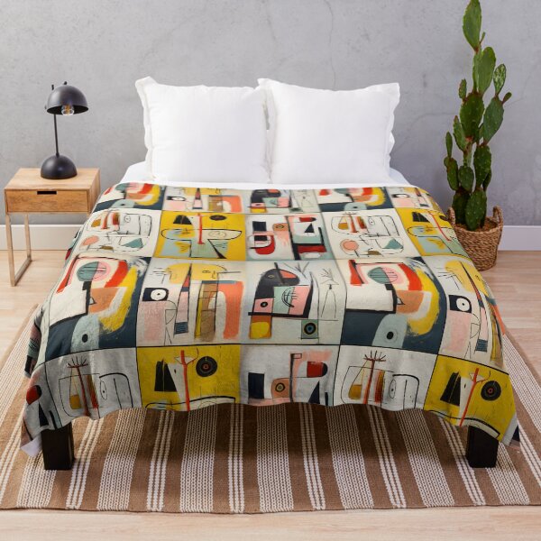 Item preview, Contemporary Abstract Geometric Artworks with Bold Lines Contrasting Colors and Dynamic Shapes designed and sold by OlfactoART Studio.