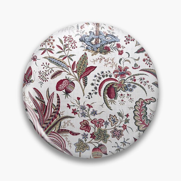Item preview, Vintage Fleurs Tropicales et Palmiers (Tropical Flowers and Palm Trees) Textile  (1787) from The Met designed and sold by Douglas E. Welch Design and Photography.