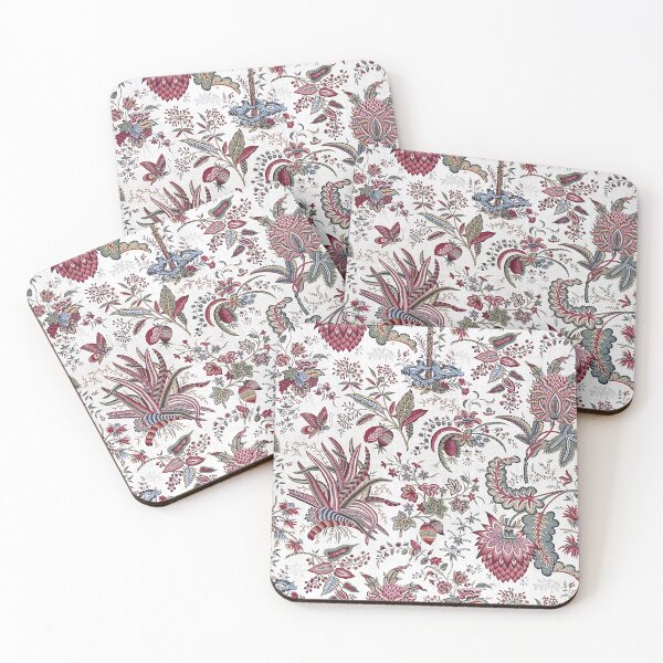 Item preview, Vintage Fleurs Tropicales et Palmiers (Tropical Flowers and Palm Trees) Textile  (1787) from The Met designed and sold by Douglas E. Welch Design and Photography.