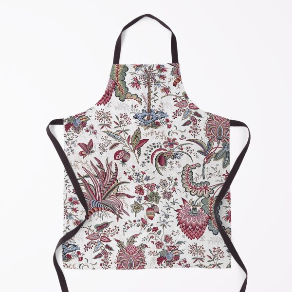 Item preview, Vintage Fleurs Tropicales et Palmiers (Tropical Flowers and Palm Trees) Textile (1787) from The Met designed and sold by Douglas E. Welch Design and Photography.