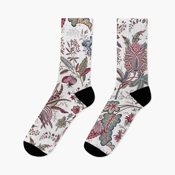 Item preview, Vintage Fleurs Tropicales et Palmiers (Tropical Flowers and Palm Trees) Textile  (1787) from The Met designed and sold by Douglas E. Welch Design and Photography.